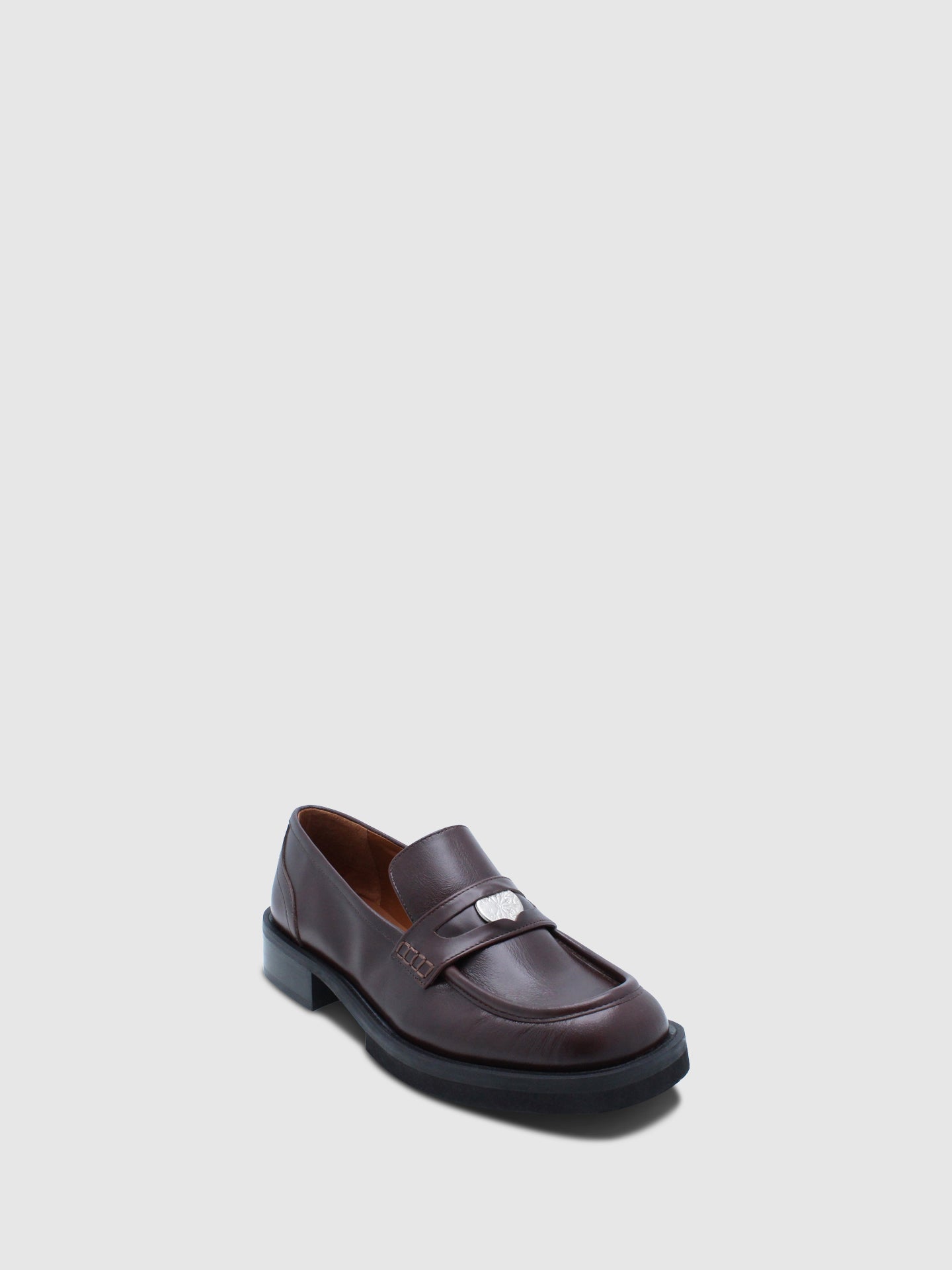 JJ Heitor Loafers Clássicos em Castanho